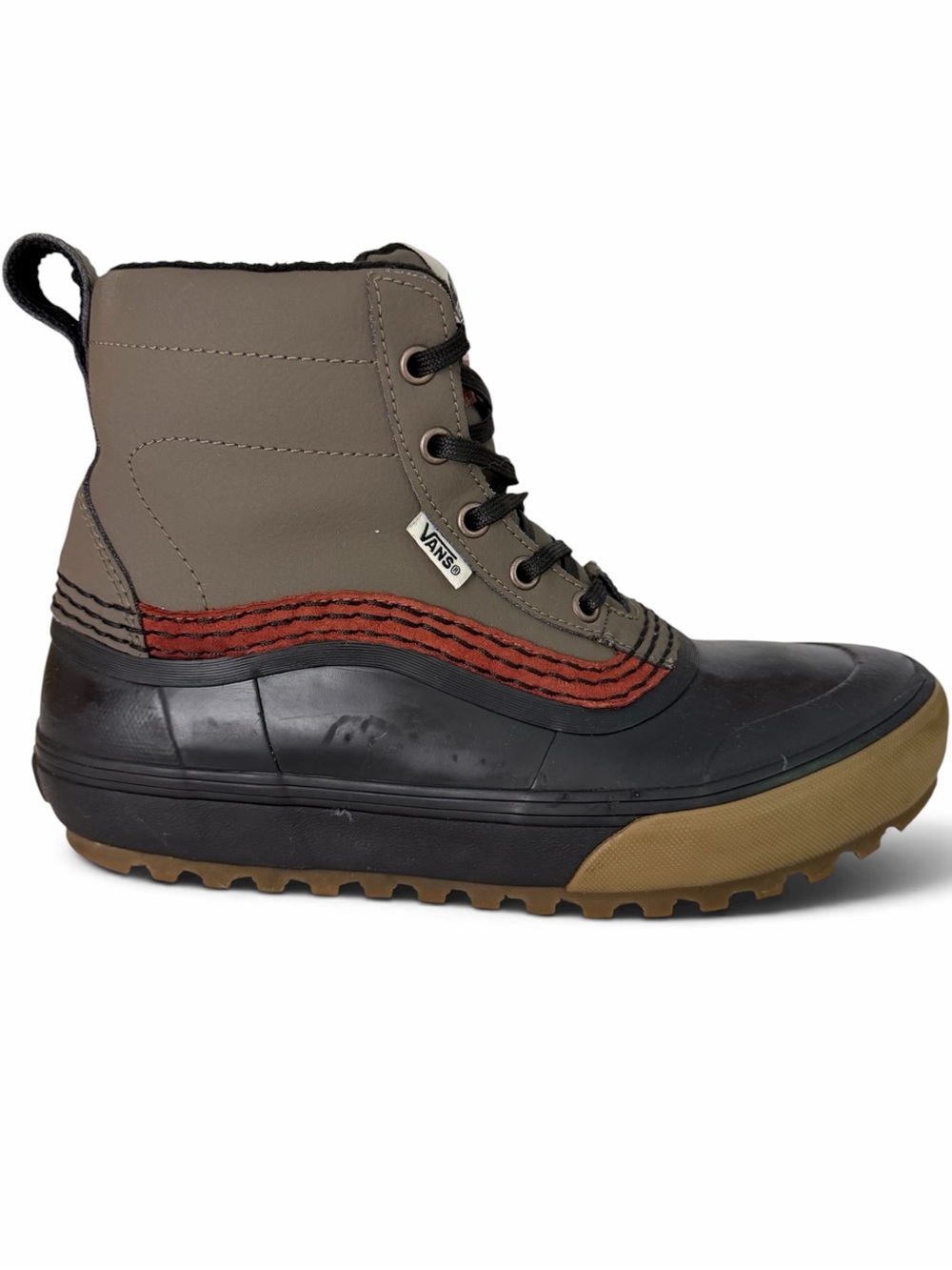 VANS Standard Mid MTE Waterproof Winter Boots men's 8 - Picture 3 of 10